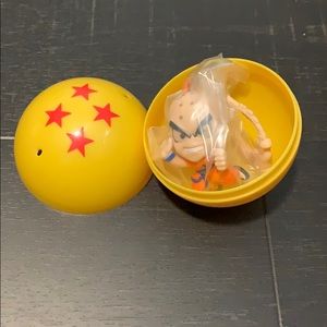 In packaging krillin dragon ball key chain